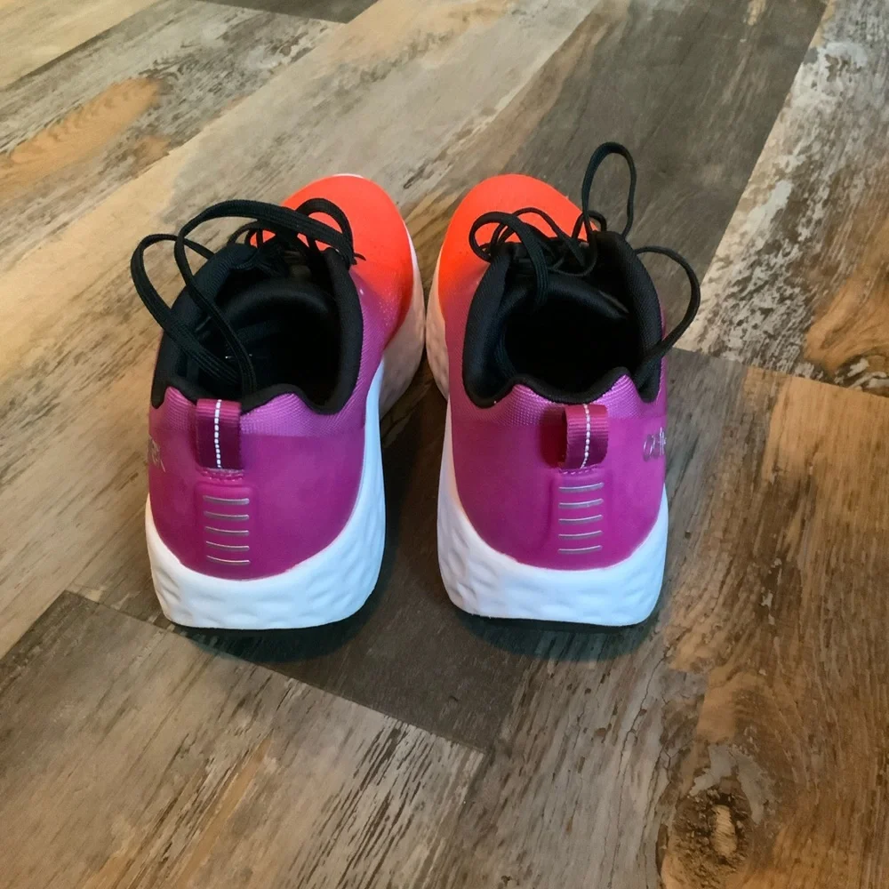 Aertex Women's Gradient Pink-Orange Running Shoe Size 10